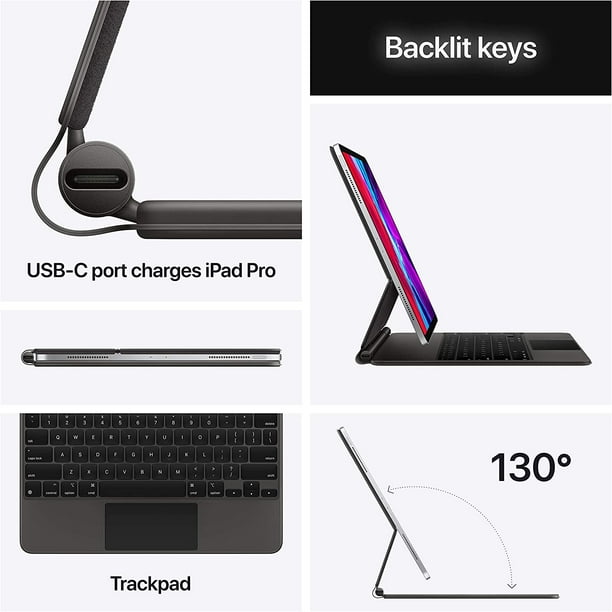 Magic Keyboard para el iPad Pro de 12,9 pulgadas (6.ª generación) - -  Blanco - Apple (ES)
