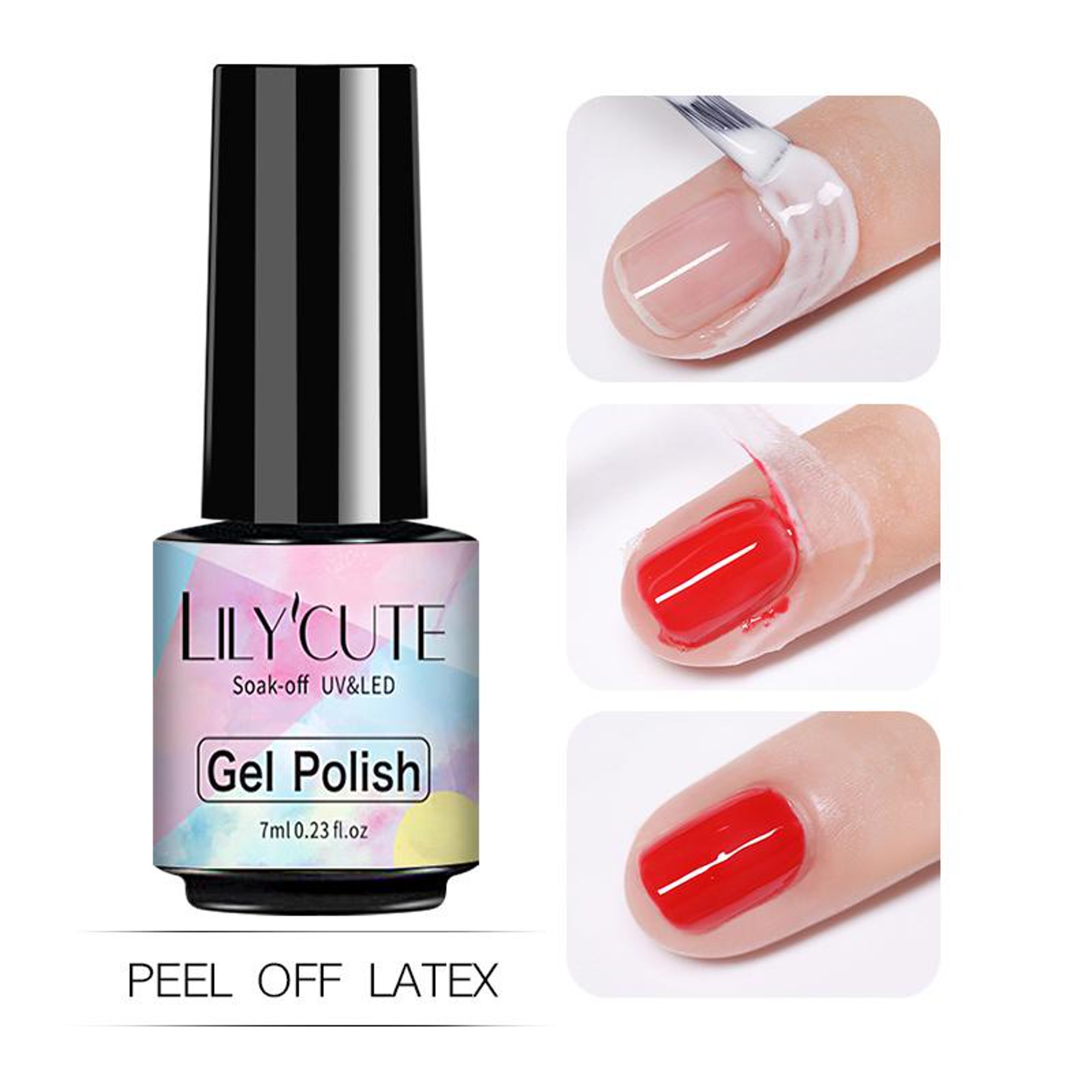 LILYCUTE 7ml Gel De Uñas Reflectante Efecto Esmalte De Brillo Semi  Permanente Para Manicura Arte UV Gao Jinjia unisex