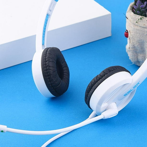 auriculares para niños Auriculares Con Cable Para Niños, Auriculares Para  Sobre oreja, Para Niños, Azul + Amarillo Azul + amarillo Magideal auriculares  para niños