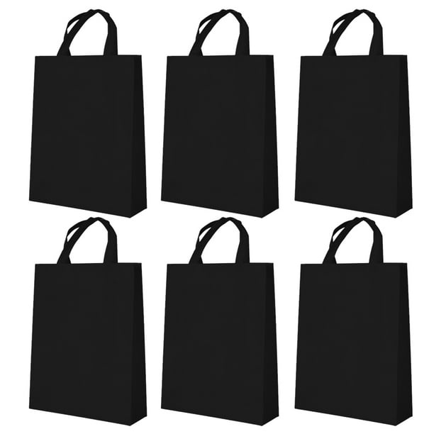 Upper Midland Products 50 bolsas a granel, bolsas de compras reutilizables  a granel, bolsas de tela con asas de 15 x 16 pulgadas en varios colores
