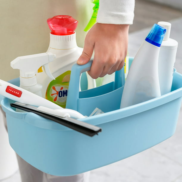 FOMIYES Cesta de almacenamiento de baño, cesta de lavado a mano, cesta de  limpieza, herramientas de limpieza para el hogar, cestas de almacenamiento