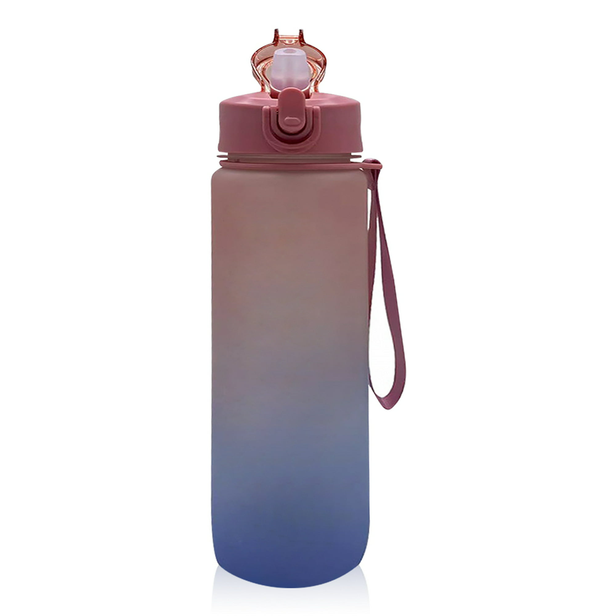 Botella de agua deportiva para niños, paquete de 2 unidades, 22 onzas,  botella deportiva sin BPA con tapa de empuje y extracción fácil de abrir