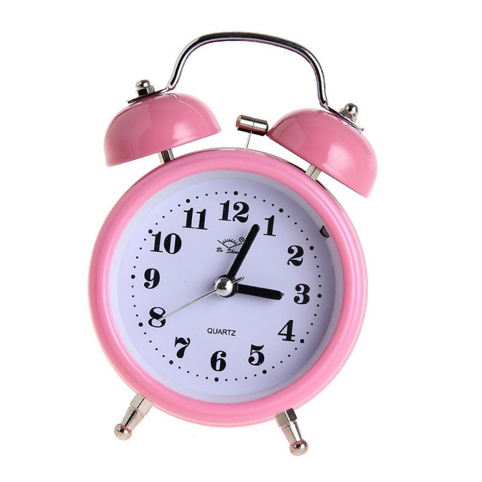 Reloj despertador Retro - Rosa - dormitorio - niños y adultos