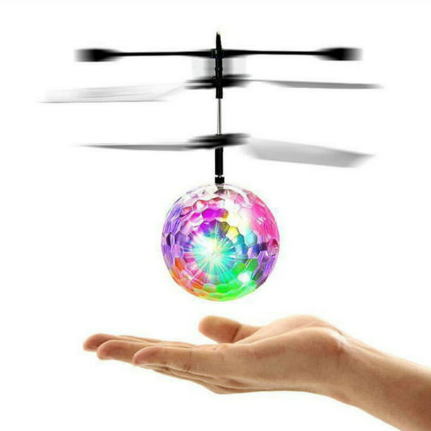 Bola Voladora Los juguetes teledirigidos electrónicos de la bola que vuela  del LED que asoman los aviones 100mAh para los niños Likrtyny libre de BPA