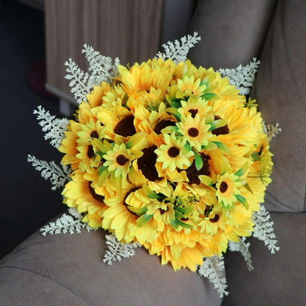 Flores Artificiales, Lady Pia, Vara De Girasoles