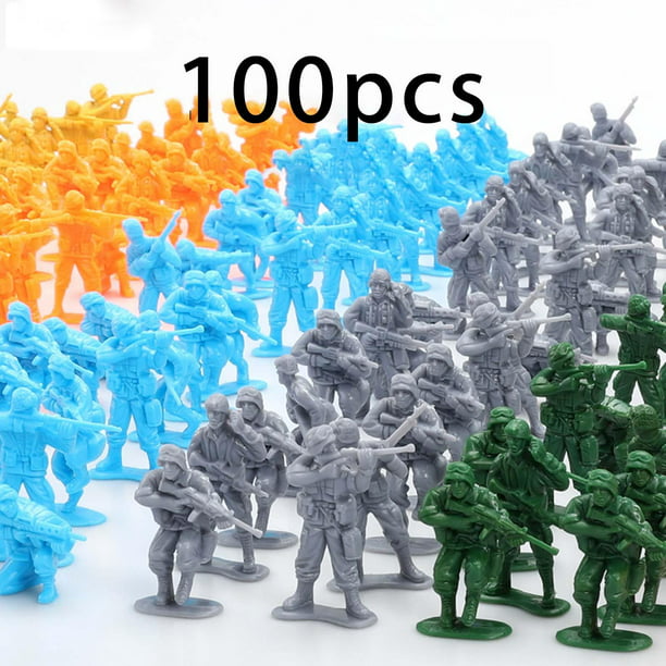 Mini soldados 100 unidades