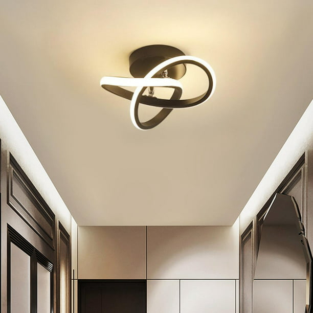 Lámpara de techo de tres cabezas de estilo moderno con soporte de  iluminación de Yuyangstore