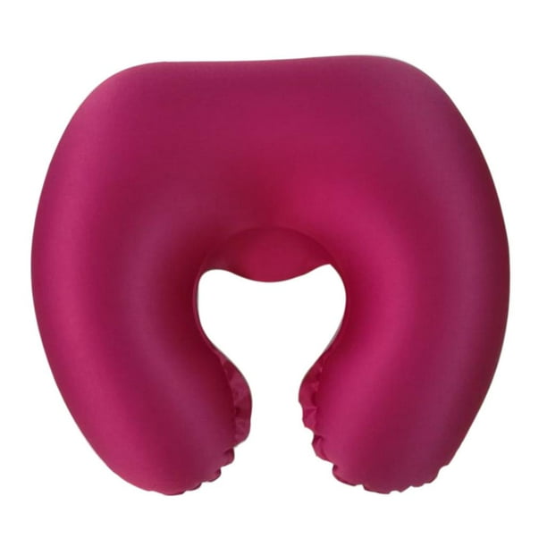 Almohada de U Almohada cuello Cojín de soporte cuello para asiento de  oficina con funda extraíble púrpura Gloria Almohada de viaje