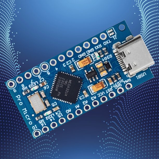 Módulo Pro Micro Module Board ATmega32U4 5V/16MHz para Arduino IDE V1.0.1  (Tipo-c)