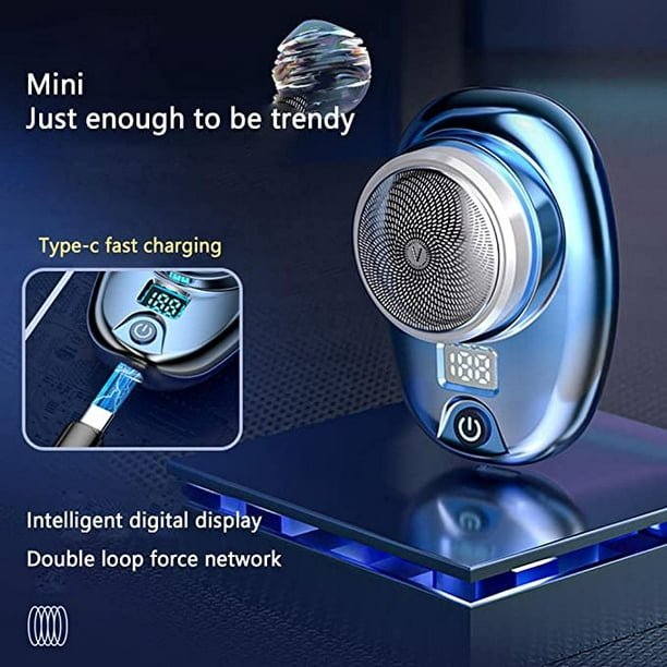 Barbero - Mini Afeitadora Eléctrica Impermeable Compacta Portátil
