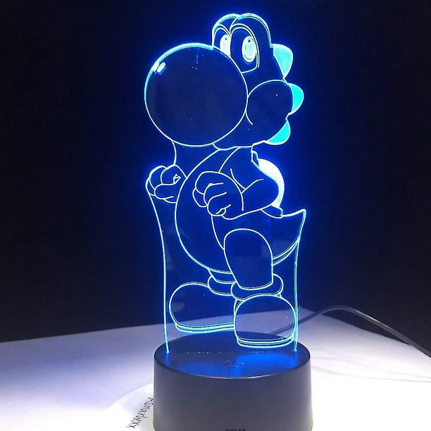 Lámpara Led 3D Mario Bros