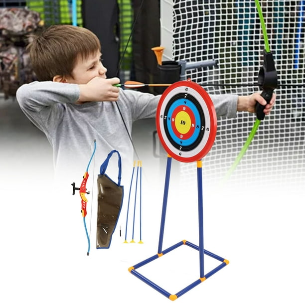 Flecha y arco niños tiro + Arco Juegos con 10 Flechas de Tiro Regalo para  niños