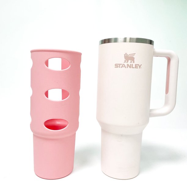 Taza Térmica con pajita Stanley - Rosa. Mi Tienda Vision