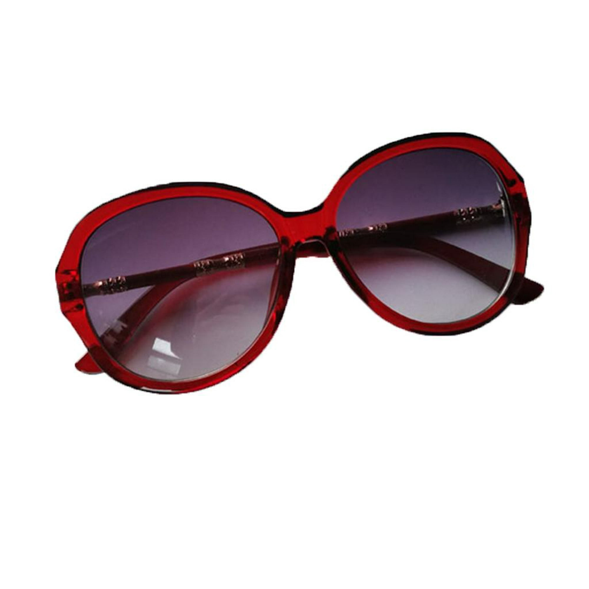 de sol montura pequeña vintage de lentes de espejo irregures unisex Marco  rojo Hugo Gafas de sol rectangulares para mujer