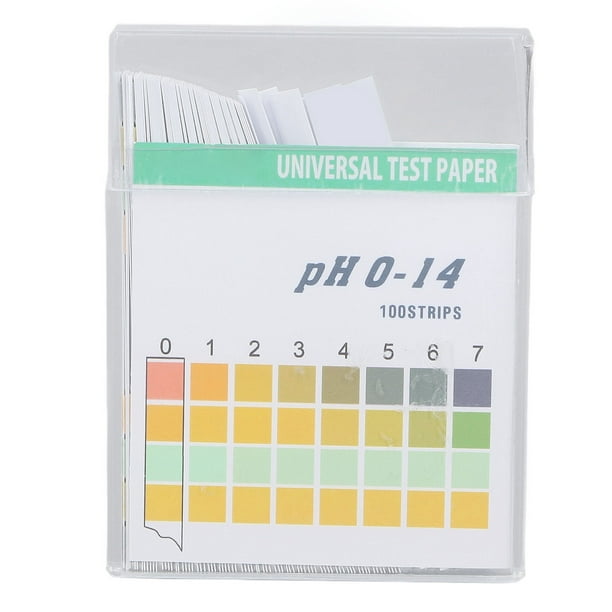 Tiras de pH rango 0-14 x 100u.
