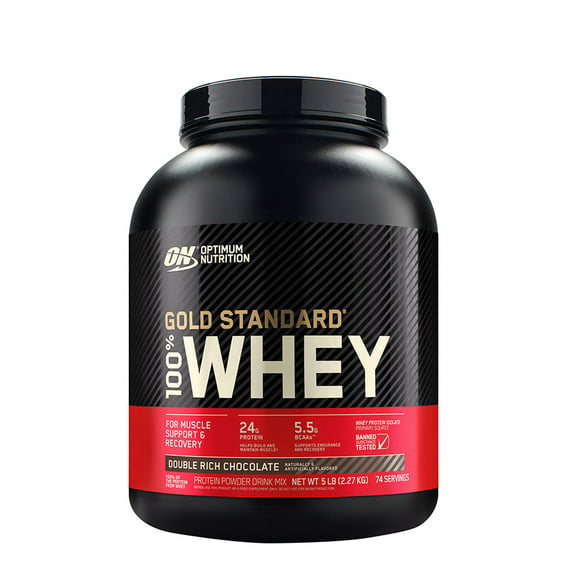 gold standard 100 whey double rich chocolate 5 lbs optimum nutrition gols standard 1oo whey double rich chocolate