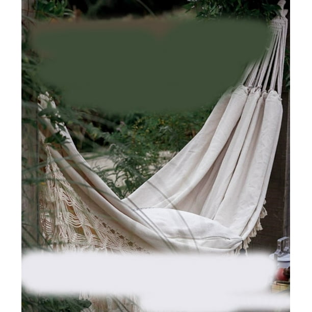 Hamaca con flecos adulto Jardín al aire libre Hamaca Camping