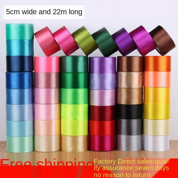 22m × 8 Rollos Cinta Raso,Cinta de Raso,Cintas de Colores,Cinta Raso  Colores,Cinta Regalo,Cintas de Regalo,Cinta de Satén,para  Manualidades,Envoltorios de Regalos,DIY,Ancho 6mm : : Hogar y  cocina