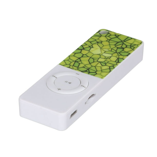 Mini reproductor de música MP3 portátil Reproductor de MP3 con clip de  metal con pantalla Abanopi Reproductor de mp3