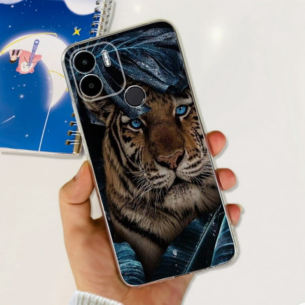  Funda para Xiaomi Mi A2 de 5,99 pulgadas, ultra delgada,  polígono, animales, león : Celulares y Accesorios