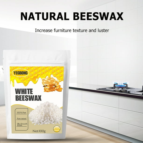 Cera de abeja blanca refinada 500 gramos