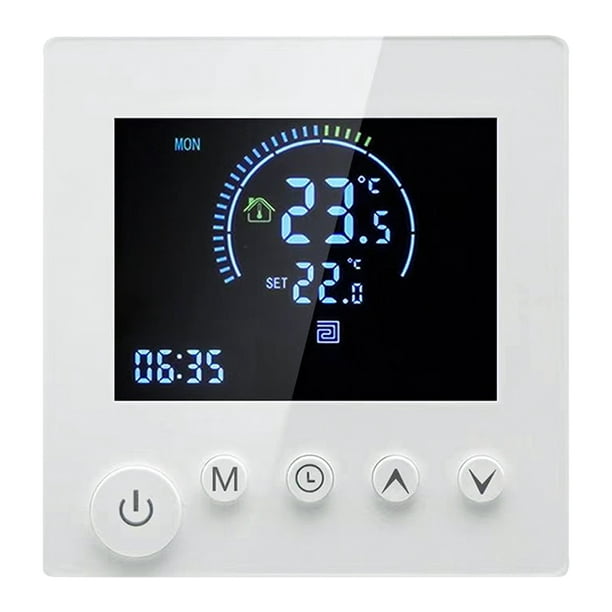 Uonlytech Termostato inalámbrico inteligente, termostato inteligente,  termostato digital, termostato programable, calefacción, aparato de  calefacción