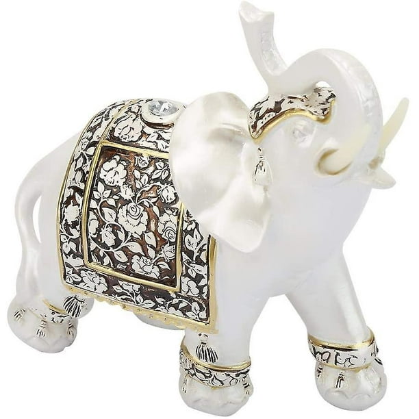 Escultura de Elefante « Viva la Vida » - Símbolo de alegría en Familia y  Equipo - Elefante Decorativo Hecho a Mano en Resina - Estatua de Elefante 38  cm : .es: Hogar y cocina