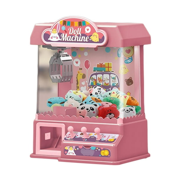Mini juego de arcade de máquina de garras, máquina expendedora electrónica  con 8 dinosaurios | Dispensador de muñecas Máquina expendedora de juguete