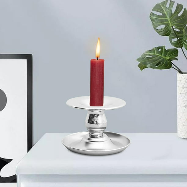 Portavelas minimalista, velas de Metal decorativas coleccionables,  candelabro para escritorio, cumpleaños, cafetería, chimenea, decoraciones  Gloria porta vela