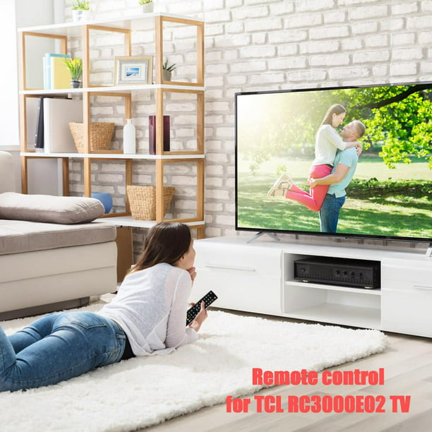 Mando A Distancia De Tv Compatible Con Tcl Lcd De Repuesto