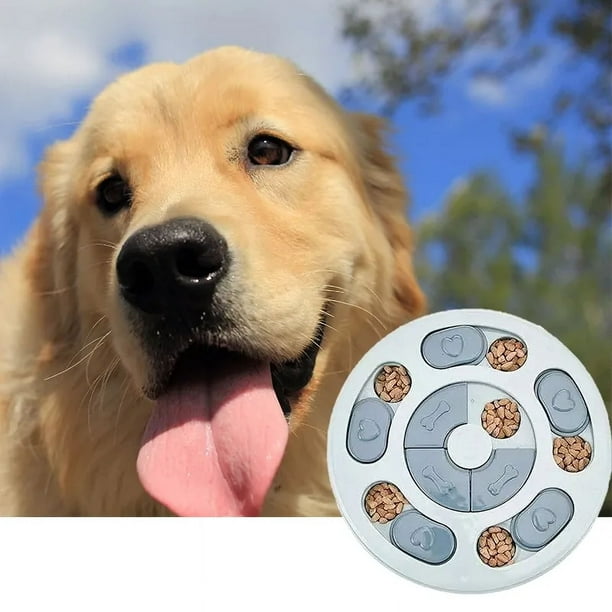 XIGOU Juguetes de rompecabezas para perros, juguetes interactivos para  perros grandes, medianos y pequeños, juguetes de enriquecimiento para  perros
