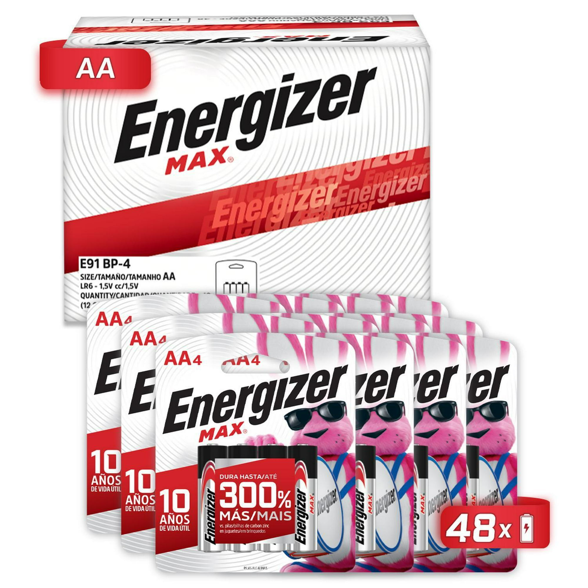 Pila AA ENERGIZER MAX E91 1.5v blister 2 unidades