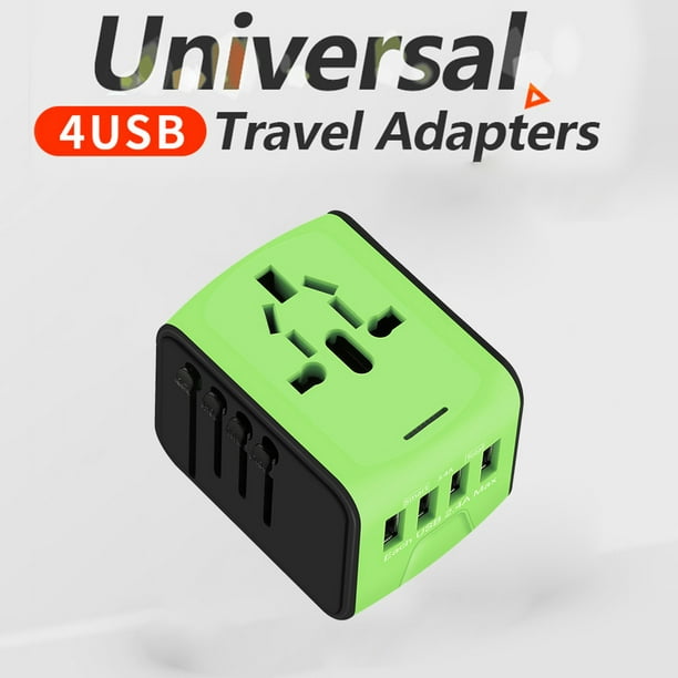 teléfono celular adaptador de corriente universal del adaptador del  recorrido AU UE de los EEUU Reino Unido del cargador del enchufe adaptador