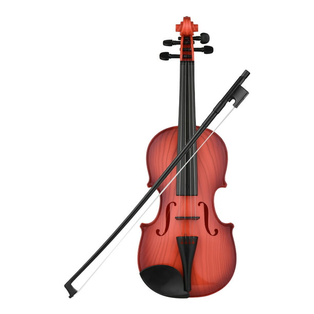 A fondo sensibilidad esponja Violín de juguete para niños Mini violín eléctrico con 4 cuerdas ajustables  Arco de violín Juguete d Abanopi Violín | Walmart en línea