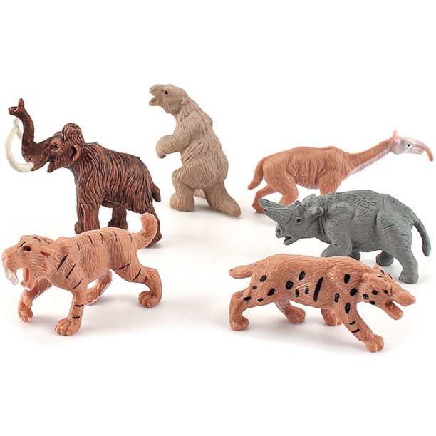 Safari Animals Figurinas juguetes, 65 piezas realistas de animales de la  jungla de la jungla figuras africanas BOLZRA BOLZRA