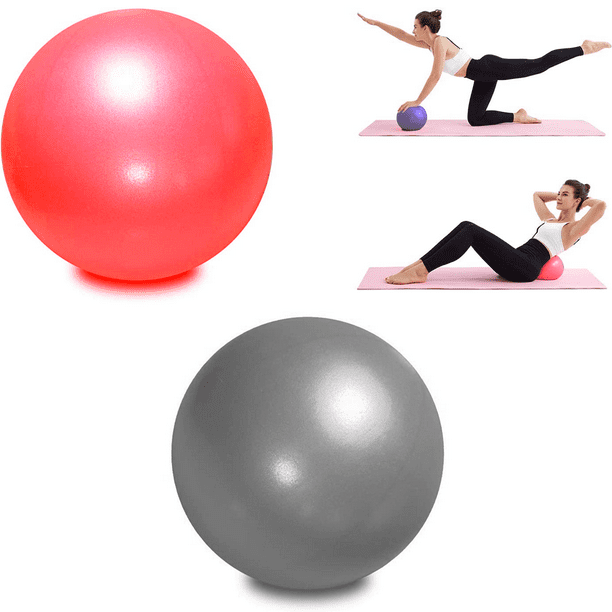 Pelota para Pilates y Yoga de Resistencia Estática con Bomba de Aire  Redlemon Textura Antiderrapante, 65cm