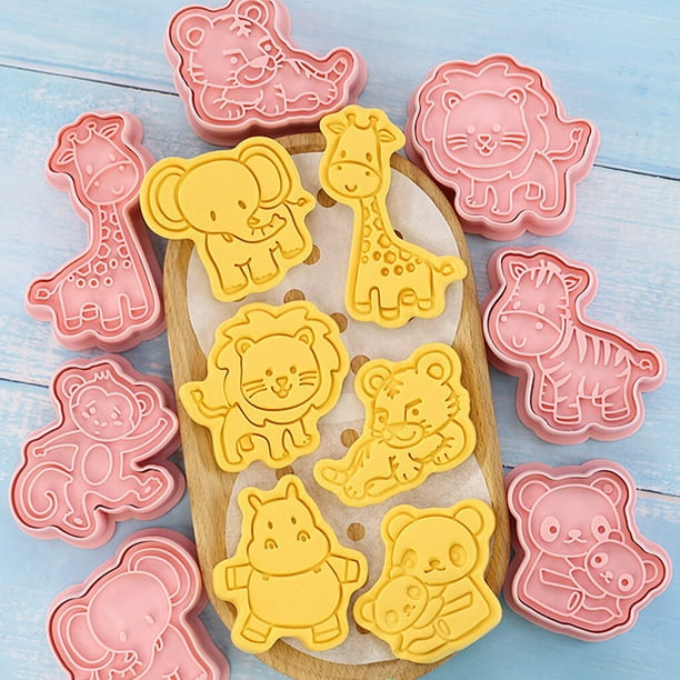 Matsuzay Paquete de 5 moldes para repujado de galletas navideñas