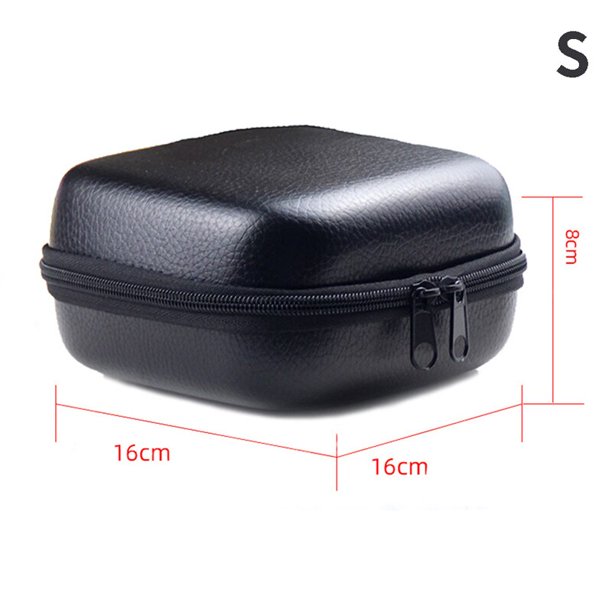 Fishing bag spinning reel case cover leather fishing reel bag shockproof  waterproof fishing tackle storage case