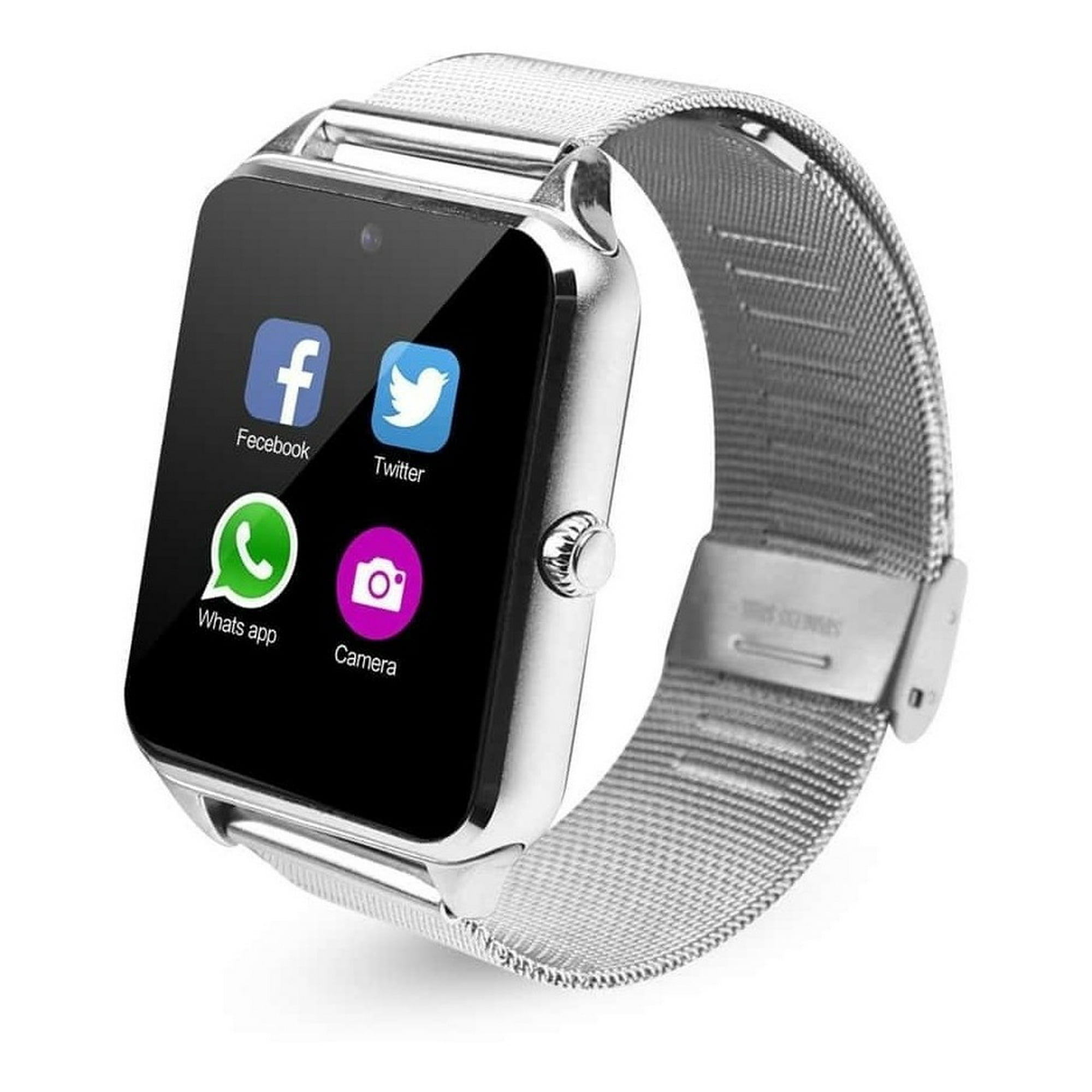 Reloj Inteligente Smart Watch Z60 Conectividad Bluetooth SIM SD Camara  Celular OEM Comprasclic Z60