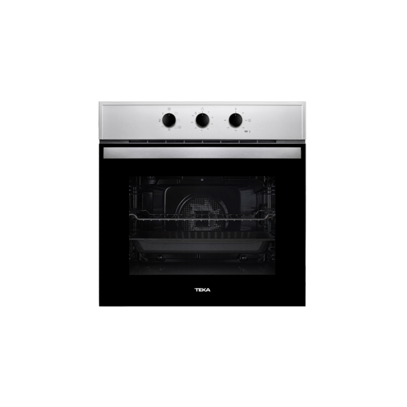 horno de eléctrico empotrable teka hbb 605 de 60 cm 24 pulgadas en acero inoxidable y cristal negro teka horno eléctrico empotre teka hbb 605 60 cm 24 acero inox y cristal negro