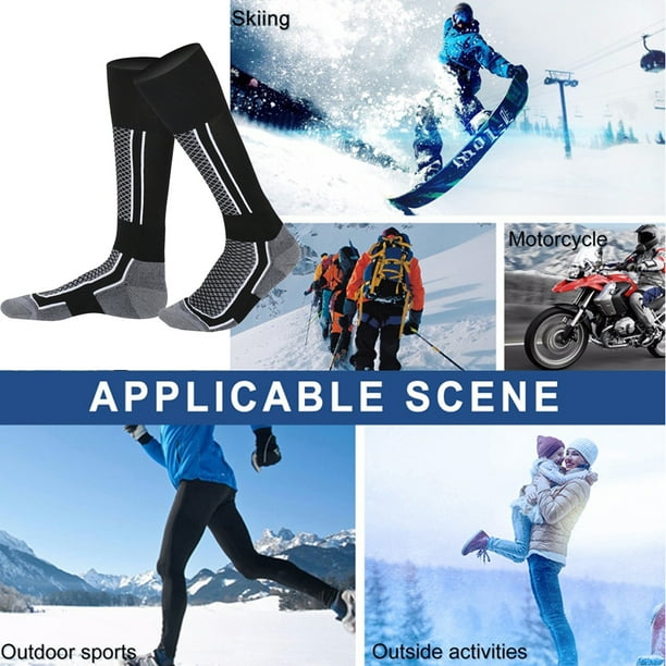 Calcetines gruesos de compresión,calcetas de senderismo, calcetines  termicos ,calcetines deportivos mujer,calcetines antideslizantes,Camping,  Snowboard