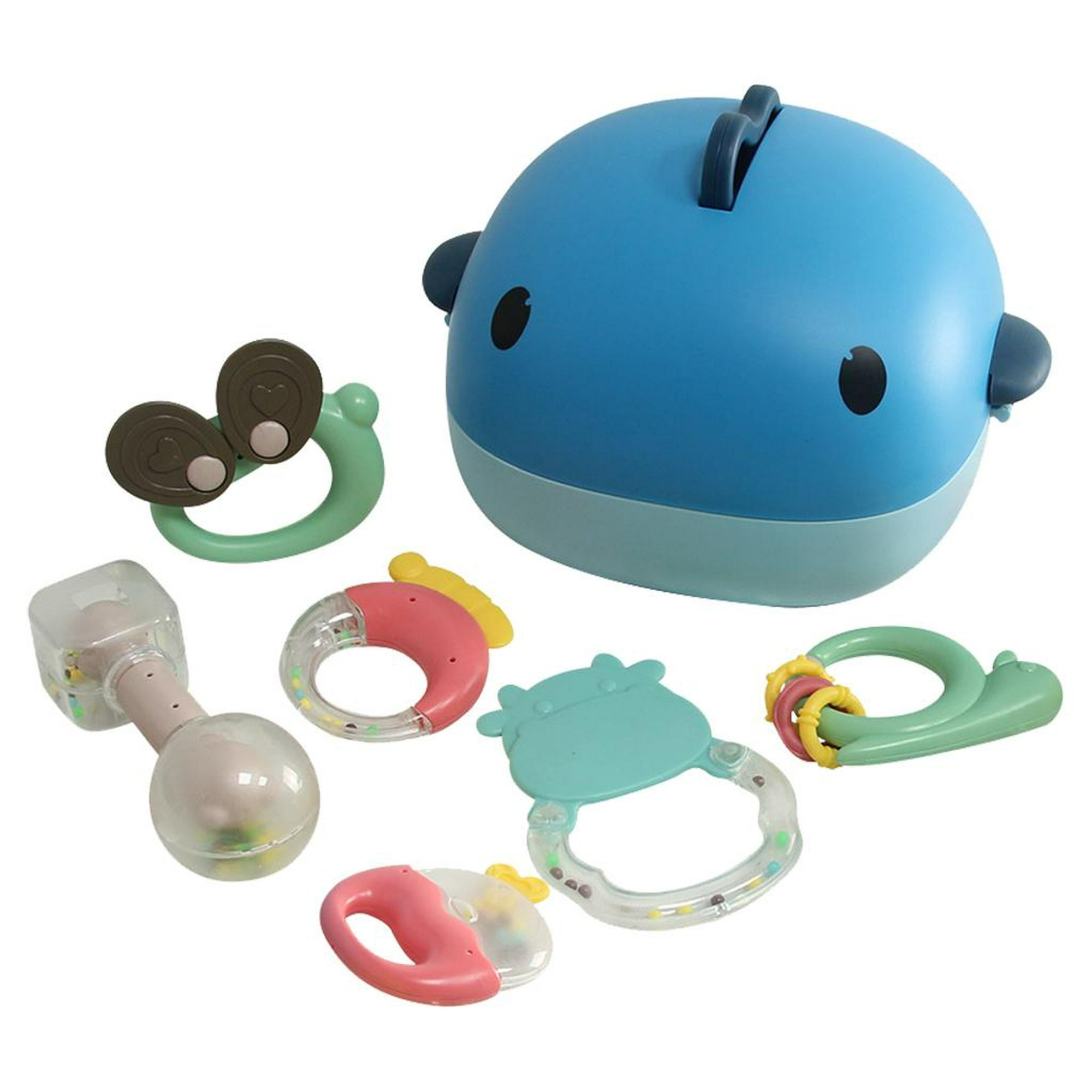 Bebé Infantil Mordedor Sonajero Grab Dentición Baby Shower Juguetes de baño  Nuevo 6 piezas Sunnimix juguetes de sonajero mordedor