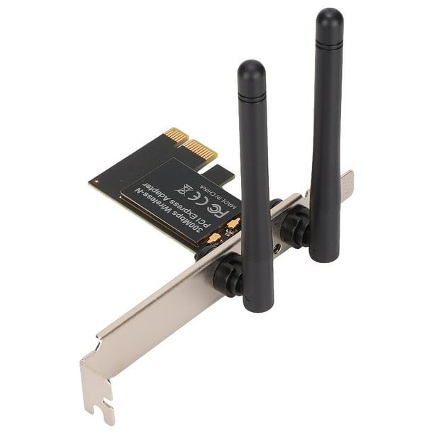 PCI E Wireless Adapter 300Mbps 11N Technology PCIe WIFI Card Secure  Internet For Desktop PC Otros PCIe WIFI Card