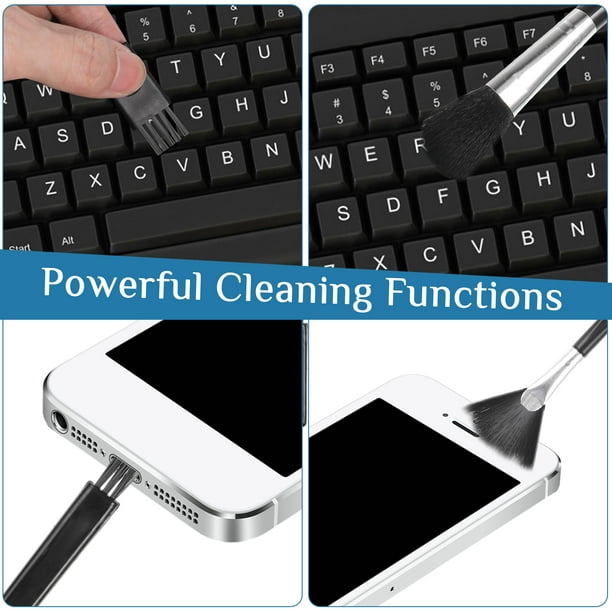 paño limpiador para proteger pantalla y teclado de computadora., gris