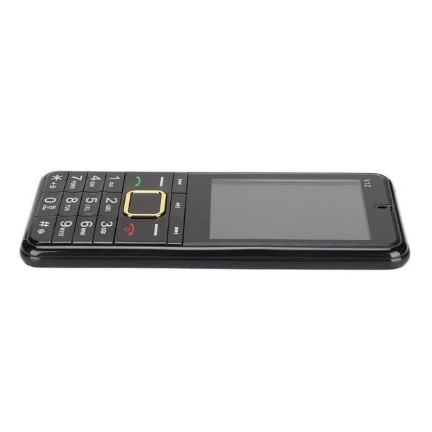 Teléfono móvil desbloqueado, 2G teléfono celular para personas mayores,  pantalla HD de 2.8 pulgadas Teléfono básico con botón grande, 32 MB ROM+32  MB