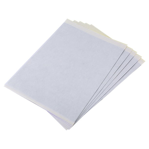 Plantilla de papel papel de transferencia papel de tamaño A4 transferencia  de plantilla térmica Kit de rastreo de arte corporal copiadora 10 hojas