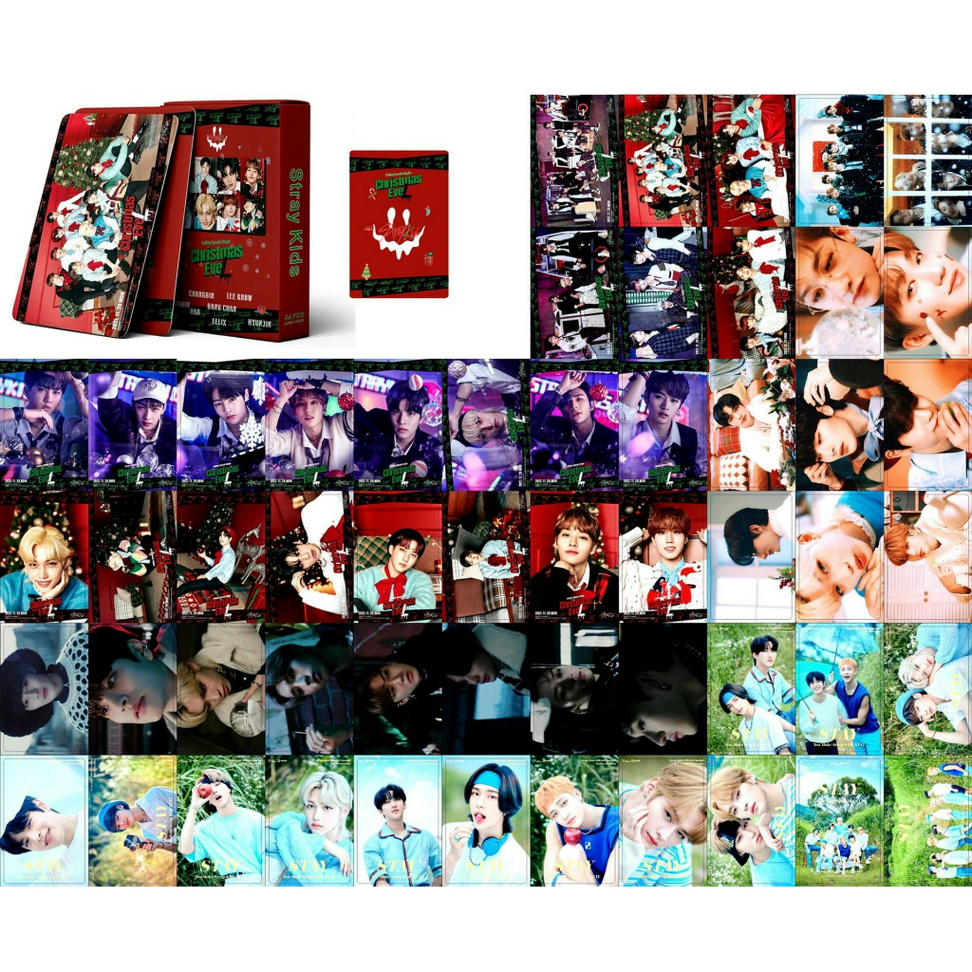 54 Unids/Caja Stray Kids Album Photocards The Sound Not Easy MAXlDENT Lomo  Card Gao Jiahui unisex
