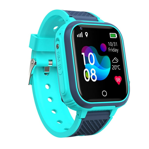 4G IP67 Kids Smart Watch WIFI Tracker Llamada bidireccional para niños de 3  Azul Sunnimix reloj inteligente para niños