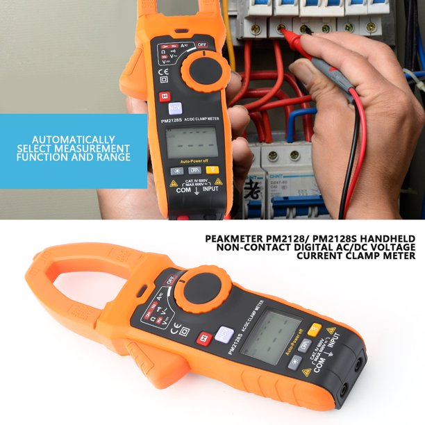 Pinza amperimetrica analógica profesional