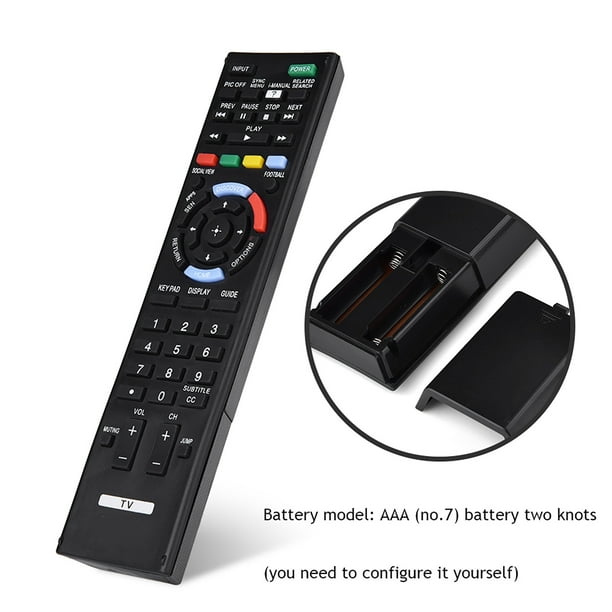 Mando a distancia para Sony T, mando a distancia universal inteligente LED  LCD mando a distancia para repuesto muy versátil